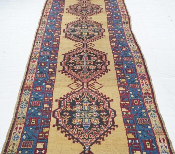 antique bakshayesh rug 36 x 143 8557