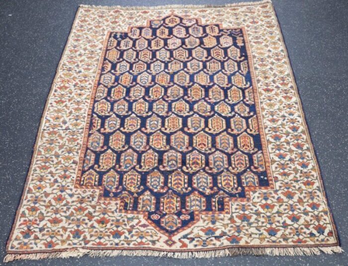 antique bidjar rug 36 x 45 8095