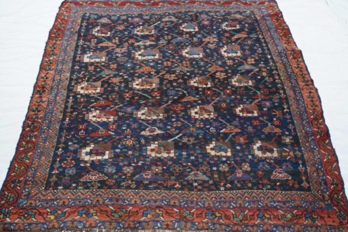 antique bidjar rug 43 x 56 1125