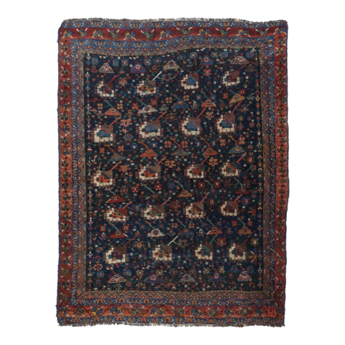 antique bidjar rug 43 x 56 2855