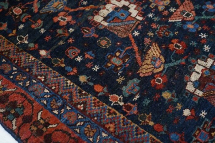 antique bidjar rug 43 x 56 4545