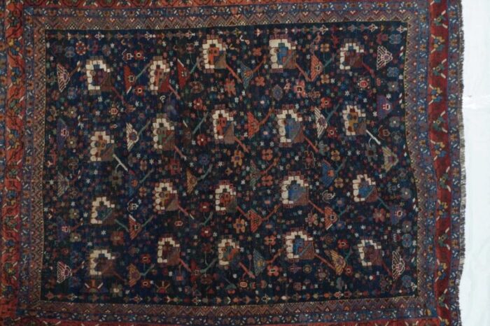 antique bidjar rug 43 x 56 5847