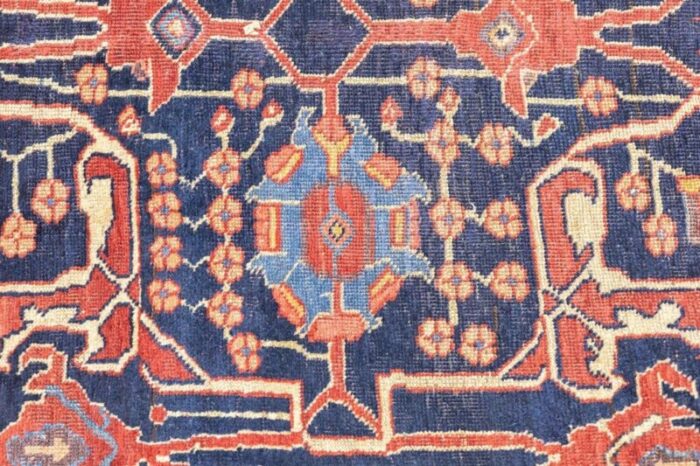 antique bidjar rug 57 x 1011 7233