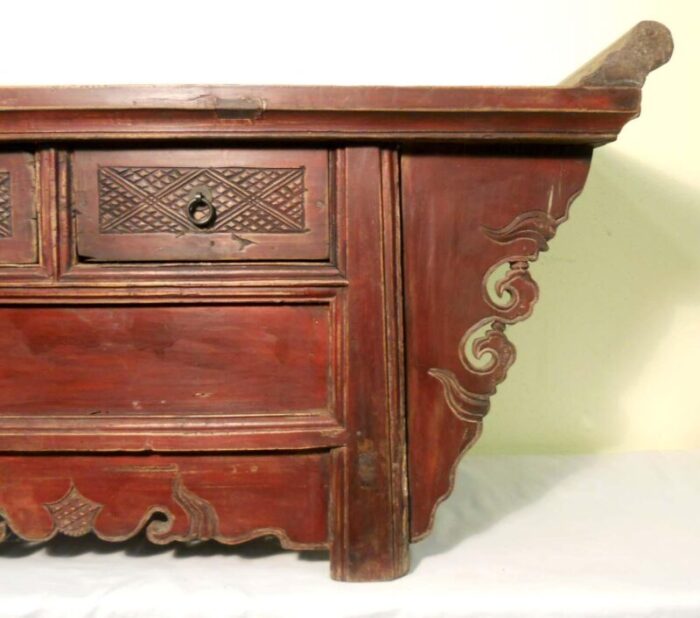 antique chinese altar cabinet phoebe nanmu wood circa 1800 1849 8545