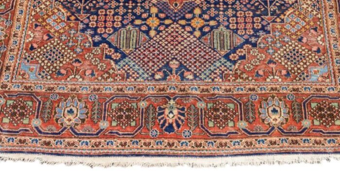 antique dabir kashan rug 42 x 65 7549