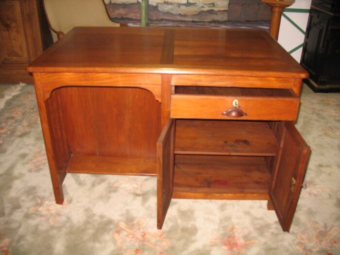 antique double face desk 5