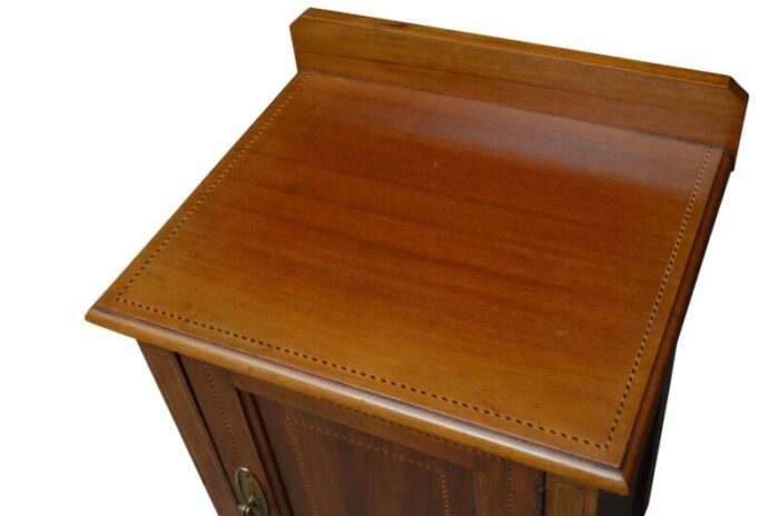 antique edwardian mahogany nightstand 2