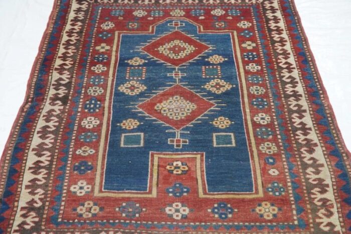 antique fachralo kazak rug 34 x 39 7570