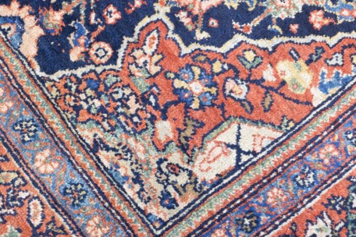 antique farahan sarouk rug 43 x 610 3424