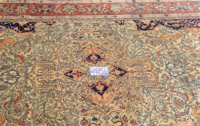 antique farahan sarouk rug 69 x 103 0746