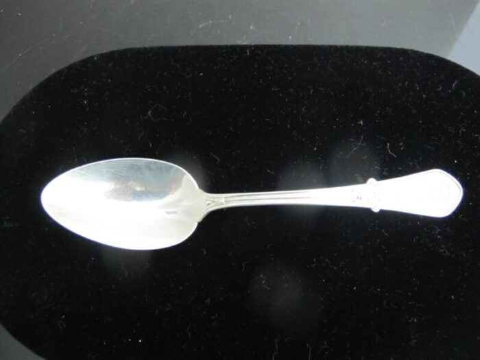 antique gorham sterling silver swiss 1870 citrus 5 34 spoon set of 10 3519