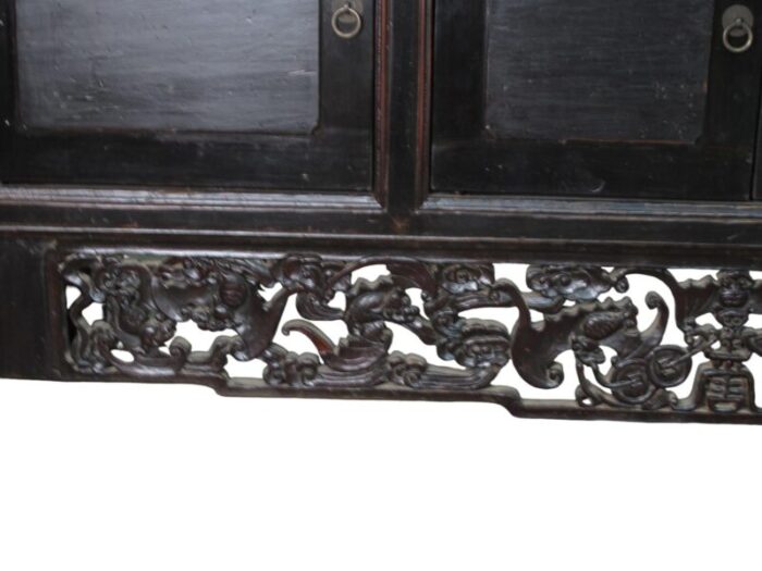 antique hand carved chinese sideboard 4404