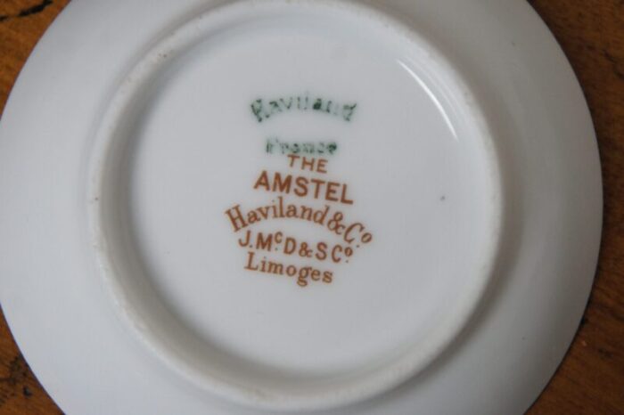 antique haviland and co limoges 106 piece amstel schleiger 497a dinner service china 4045