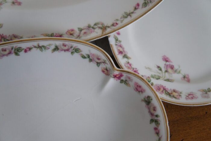 antique haviland and co limoges 106 piece amstel schleiger 497a dinner service china 8371