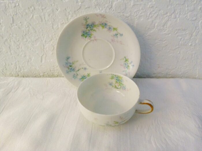 antique haviland french limoges floral dinnerware 32 pcs 4937