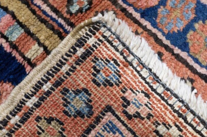 antique heriz rug 26 x 43 0968