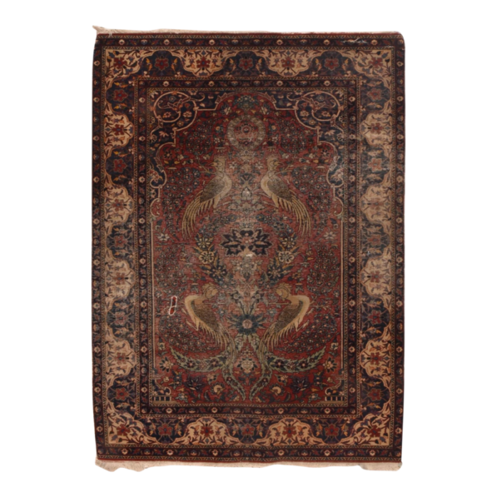 antique kashan rug 33 x 5 1251