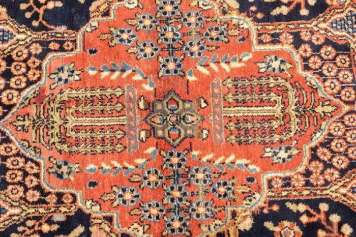 antique kashan rug 48 x 611 0787