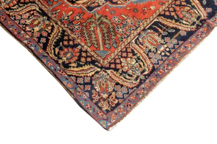 antique kashan rug 48 x 611 3582