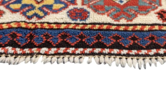 antique kazak borcholo rug 410 x 88 3867