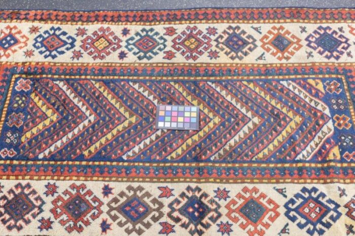 antique kazak rug 34 x 62 7134