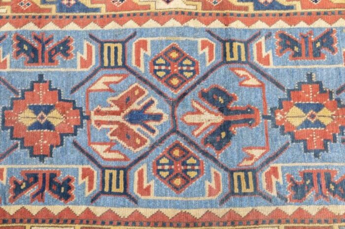 antique kazak rug 35 x 52 0851