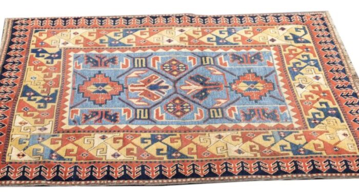 antique kazak rug 35 x 52 0877