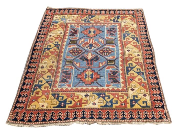 antique kazak rug 35 x 52 2149