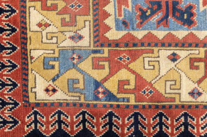 antique kazak rug 35 x 52 3733