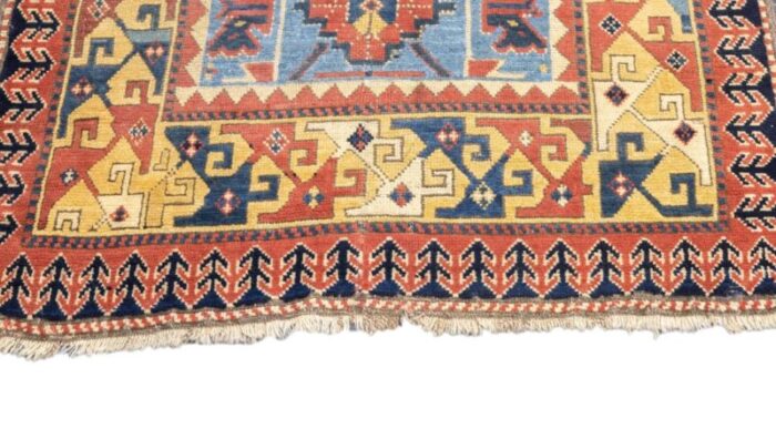 antique kazak rug 35 x 52 8678