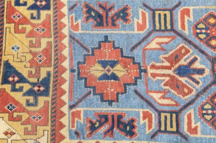 antique kazak rug 35 x 52 8911