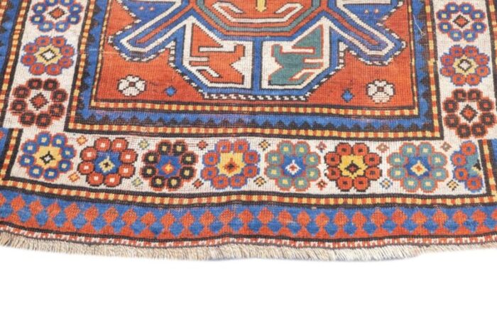 antique kazak rug 35 x 63 8938