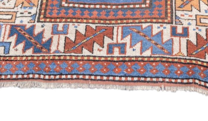 antique kazak rug 37 x 69 3427