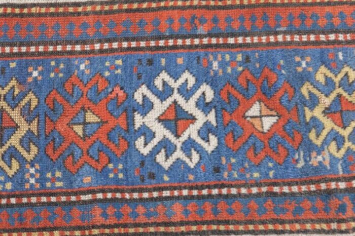 antique kazak rug 37 x 69 6287