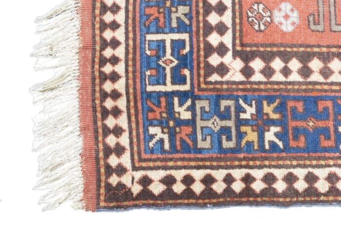 antique kazak rug 55 x 86 8882