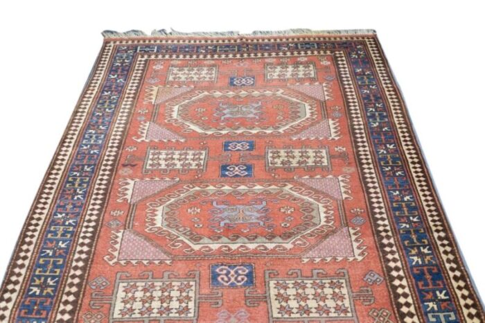 antique kazak rug 55 x 86 9622