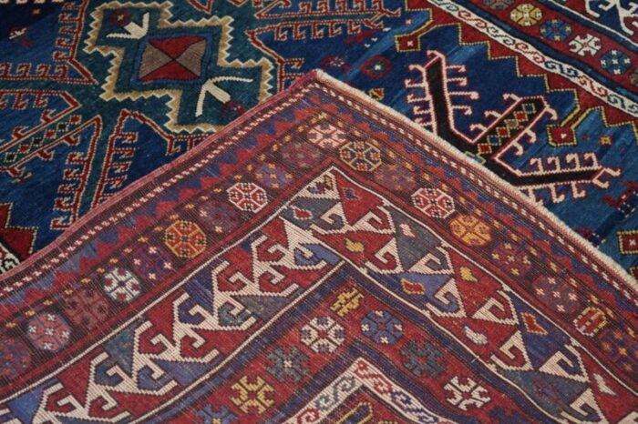 antique kazak rug 57 x 1111 5411