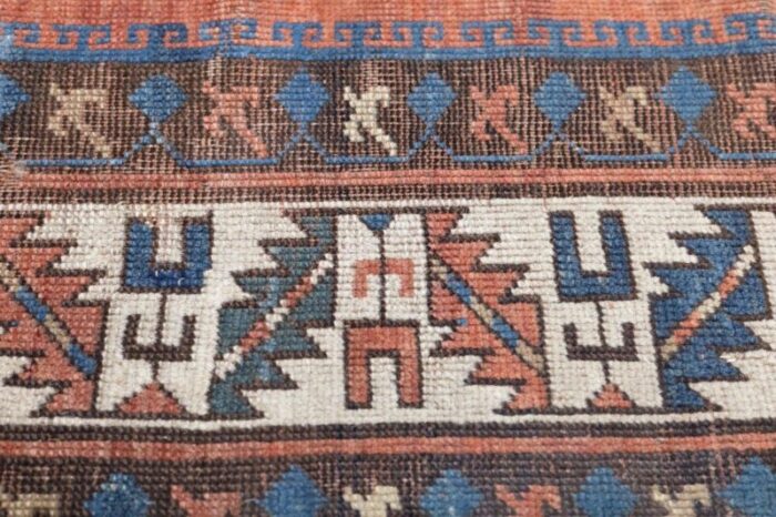 antique kazak rug 58 x 86 2132