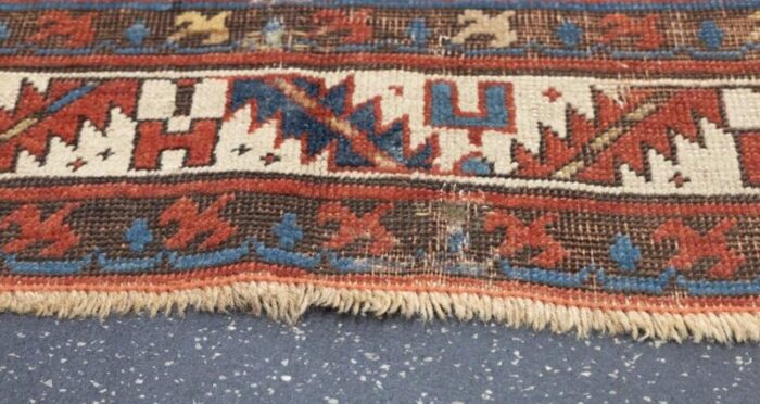 antique kazak rug 58 x 86 8594