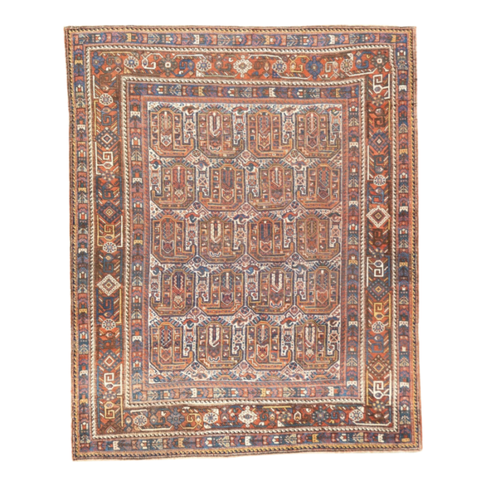 antique khamseh rug 410 x 511 6488