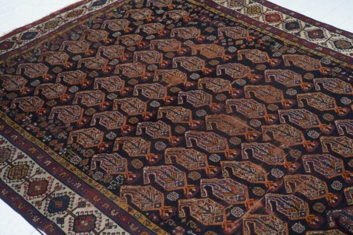 antique khamseh rug 59 x 75 0932