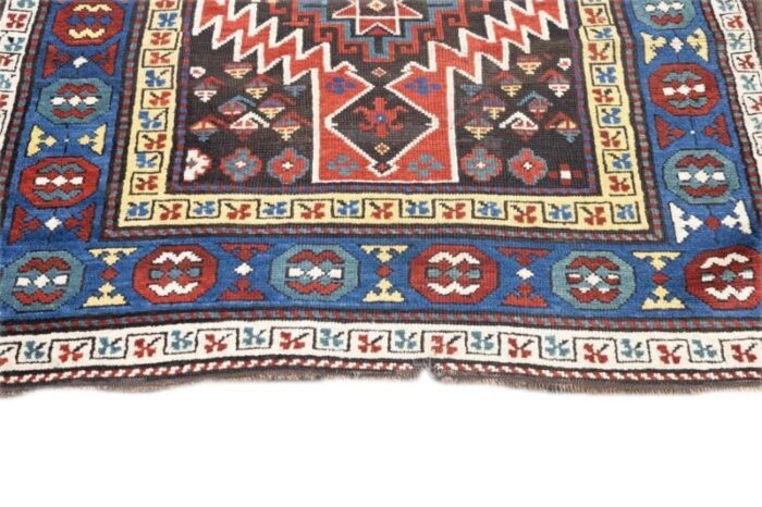 antique kharabagh rug 36 x 610 6133