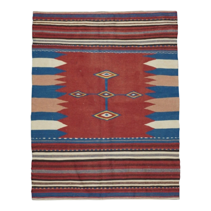 antique kilim rug 38 x 48 0410