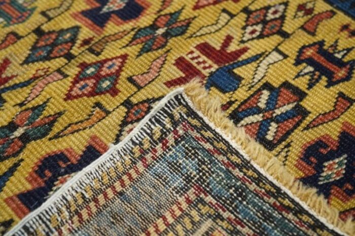 antique kuba rug 32 x 47 2674