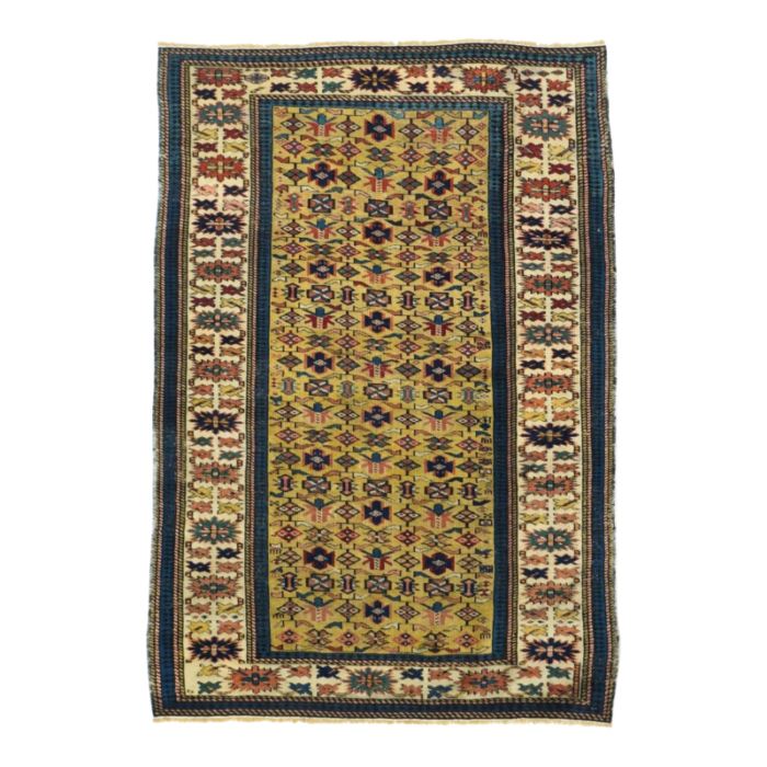 antique kuba rug 32 x 47 4625