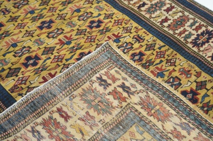 antique kuba rug 32 x 47 7852