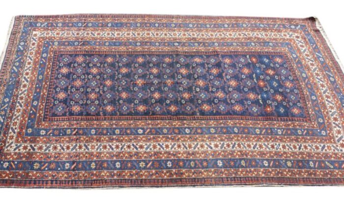 antique kuba rug 41 x 59 9643