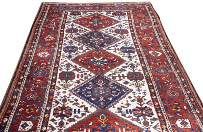 antique kurdish rug 57 x 1010 9111