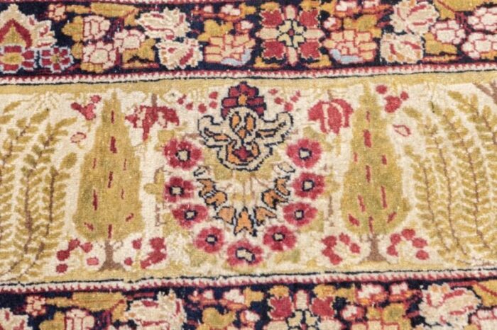 antique lavar kerman rug 89 x 119 5631