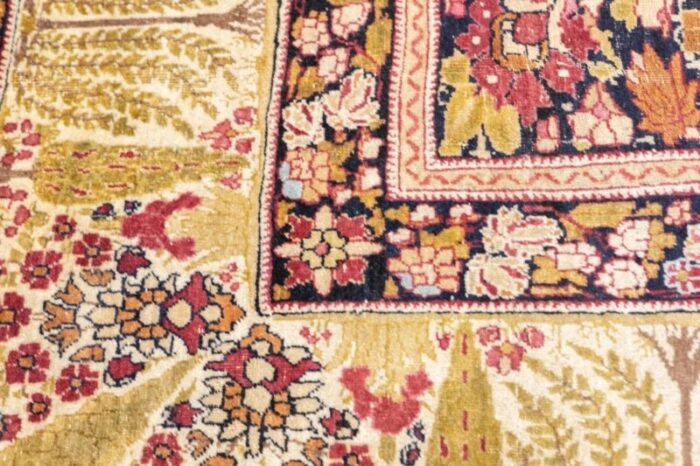 antique lavar kerman rug 89 x 119 6972